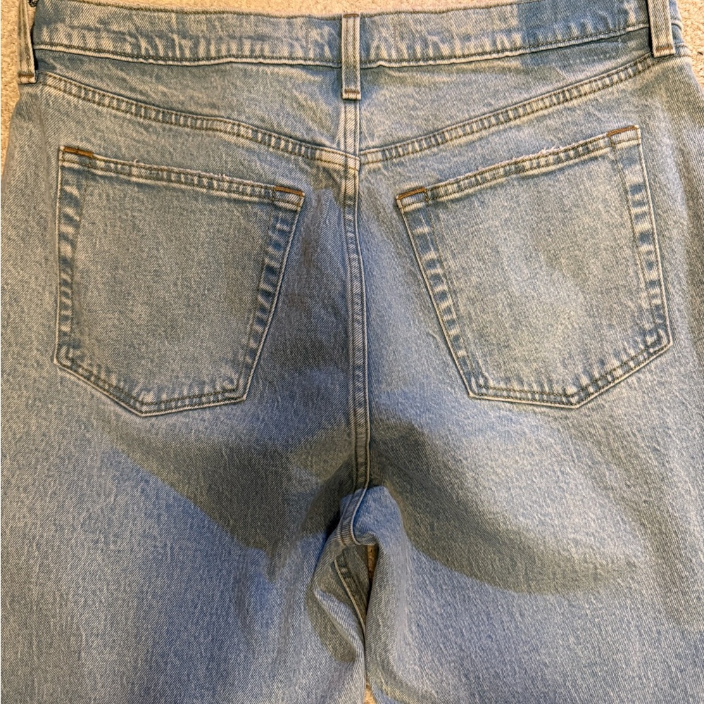 Abercrombie & Fitch 90s Relaxed High Rise Jean Size 16 - Picture 5 of 6